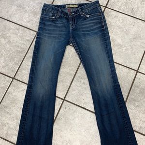 BKE 29×31 1/2 Kate boot stretch dark wash jeans